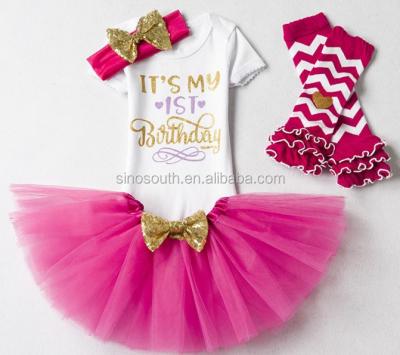 China Breathable Baby Toddler Girls Birthday Outfits for sale