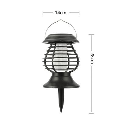 China Stored Solar Powered Mosquito Light Mosquito Killer Trap UV Rechargeable Vacuum Strong Outdoor for sale