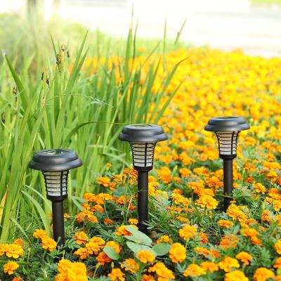 China Stocked 2021 Solar UV Mosquito Killer Mosquito Killer Bug Zapper Lamp Light Lawn Pest Insect Mosquito Killer for sale