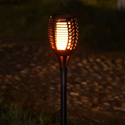 China 2021 Outdoor Solar Garden Torch Light Garden Flame Light OEM Decoration Bulb Led Portable Flame Light for sale