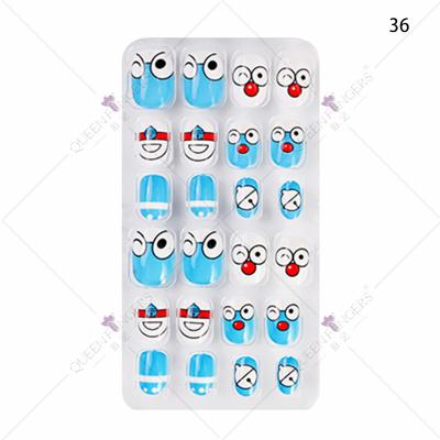 China Wholesale Comfortable Design Kids Artificial Professional Fake Nails Kids Nails Press On Nails for sale