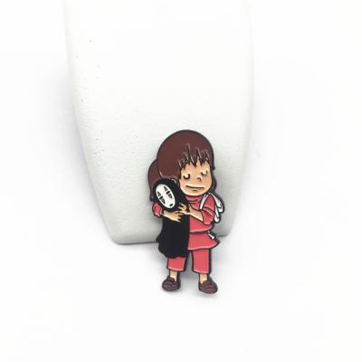 China China manufacturers factory Pizza Hut mug cartoon character badge kpop hard enamel lapel pin for sale