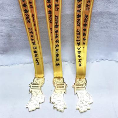 China China Volleyball Bodybuilding Basketball Running Championship Gold Silver Medal for sale