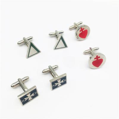 China Jewelry Decoration Customized Groomsmen Shirts Maker Vintage Sterling Silver DIY Cufflinks for sale