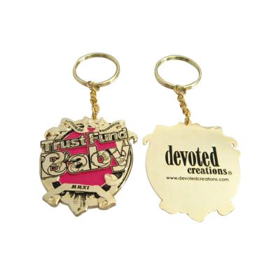 China China High Quality Custom Logo Zinc Alloy Wholesale Metal PVC Key Chain for sale