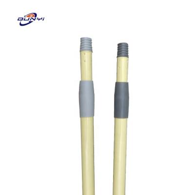 China Decorating Rooms Dia. 19/22MM Iron Telescopic Pole Telescoping Handle Power Coated Metal Telescopic Pole for sale