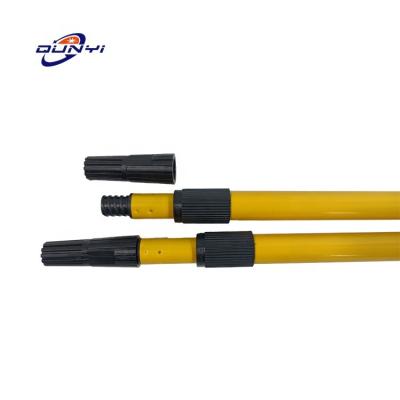 China Sustainable Quick Release Adjustable Metal Extend Rod Locking Telescopic Handle for High Wall Cleaning Tools for sale