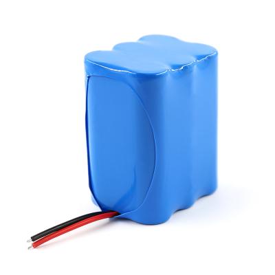 China Rated Consumer Electronics 12v 6000mAh Capacity 6 Cell Lithium Ion Battery For Street Lights for sale