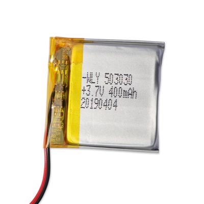 China Toys 3.7 v Lipo Battery 503030 Lithium 500mAh Polymer Batteries For Wearable Devices for sale