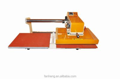 China semi-automatic planar heating press machine for garment industry for sale