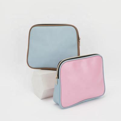 China Lady PU Leather Promotion Custom Logo Travel Gift Make Up Cosmetic Bag Waterproof Cosmetic Bags for sale