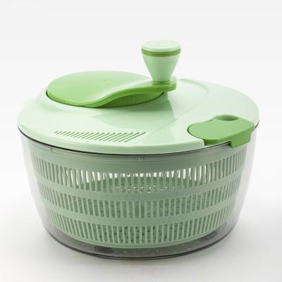 China Sustainable Kitchen Tools Fruit Vegetable Vending Factory Plastic Salad Spinner for sale