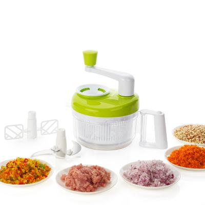 China Cooking Multi Function Salad Dryer Grater Vegetable Slicer Dicer Manual Food Processor for sale