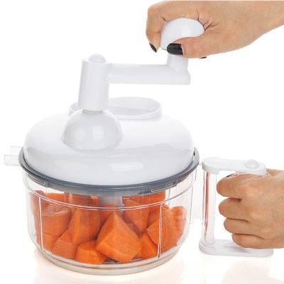 China Cooking Function Food Cleaver Salad Maker Handheld Vegetable Food Processor for sale