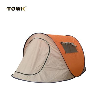 China Outdoor Portable Camping 2-3 Persons Beach Sun Protection Foldable Field Upright Bracing Type Automatic Tent for sale