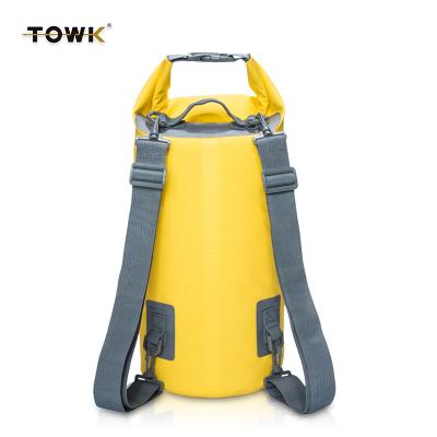 China Fashion Camping Floating PVC Swimming Beach Drifting Waterproof Bucket Bag Backpack for sale