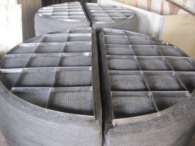 China DEMISTER PAD / MIST ELIMINATOR / STAINLESS STEEL WIRE AND FLAT BAR for sale