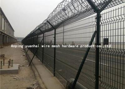 China Galvanized Airport Security Fencing Razor Wire Barrier 0.5mm-3.0mm Wire Diameter for sale