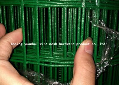 China Hot Dipped Green Wire Fencing Roll , Iron Welded Wire Livestock Panels for sale