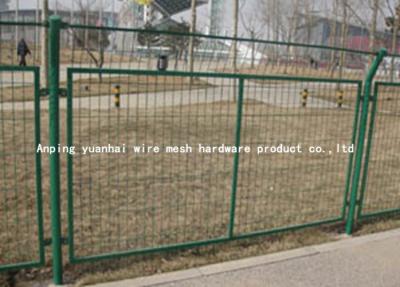 China Custom Decorative Iron Galvanized Welded Wire Fence For Garden Buildings Fence for sale