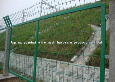 China Green Galvanised Welded Wire Mesh Panels High Anti Corrosion RAL Colors for sale