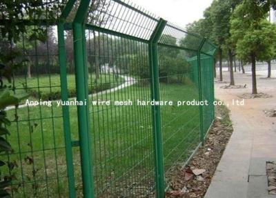 China Powder Coated Galvanised Steel Mesh Fence Panels For Highway 1800mmx3000mm for sale