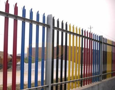 China Wrought Iron Fence Panel Hot Sale/ Euro Style Free Standing Metal Palisade Fence for sale