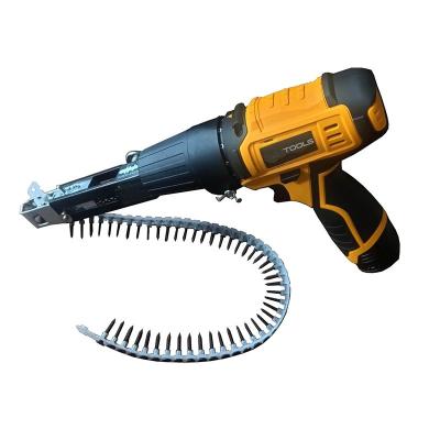 China Construction Auto Feed Nails Powered By Lithium Battery For Electric Screw Gun for sale