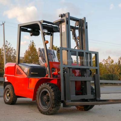 Κίνα Brand new hotels forklift 3ton 3.5ton 5 ton 7 ton wheel forklift diesel forklift for steel coil προς πώληση