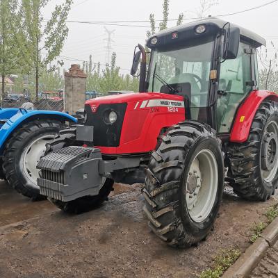 Κίνα Ferguson 70hp 90hp 120hp mini farms massey agricola tractor farm 4x4 tractor with 2 or 3 tons tractor trailer προς πώληση