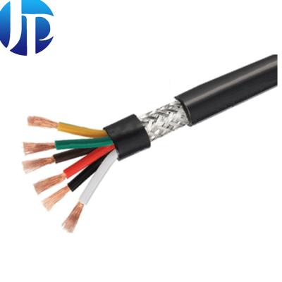 China Heat Shield 4 Wire 8x0.3mm2 Rvvp Communication Cable Shield Core Power Cable Multi Conductor Shielded Electronic Cable Wire for sale