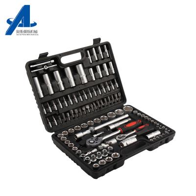 China Car Tool Kit 108 Pcs Automotive Car Repairing Tool Kit Hand Combo Kits High Quality CR-V Socket Wrench Tool Kit for sale