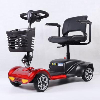 China Folding Wholesale 24V 200W 4 wheel Long Range Elderly Mobility Scooter High Quality Disabled Medical Scooter For Sale for sale