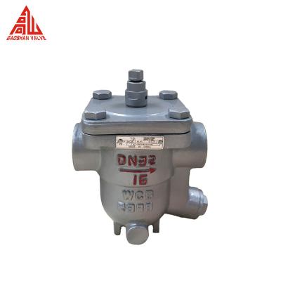 China CS11H Thread Steam Trap WCB Stainless Steel Free Float Ball Type Steam Trap for sale