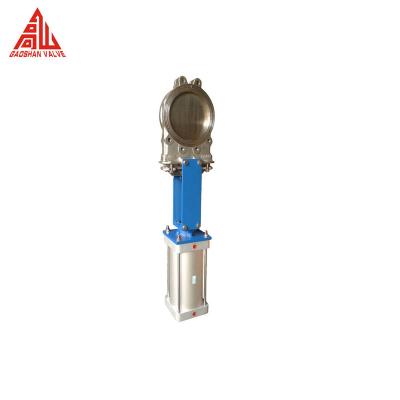 Китай Pneumatic Actuator Type Knife Gate Valves Medium Temperature Manual Power продается