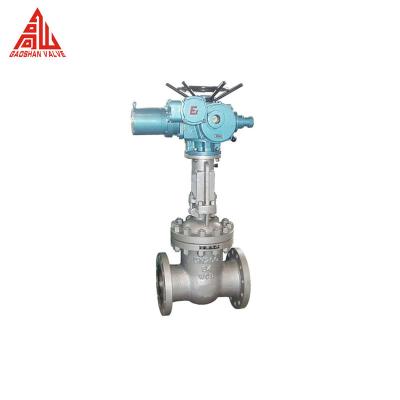 Китай PN16 Electric Actuator Stem Gate Valve Medium Temperature Expanded Graphite продается