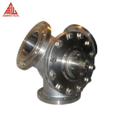 China Stainless Steel 120 Degree Y Type 3 Way Ball Valve for sale