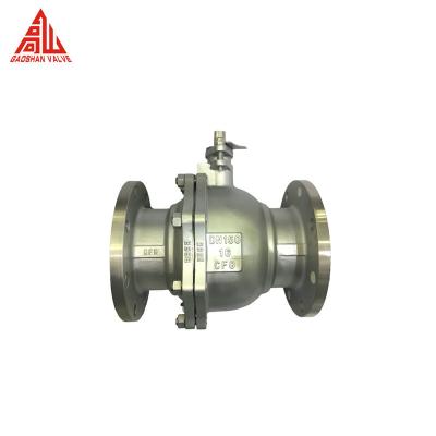 China Manual Pneumatic Electric Ductile Iron WCB Stainless Steel Ball Valve for sale