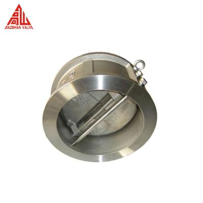 China H76 Wafer Type Cast Ductile Iron WCB Stainless Steel Check Valve for sale