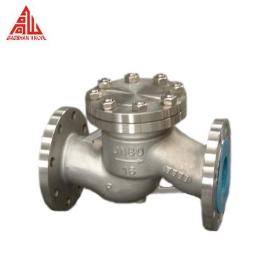 China Water Line Check Valve Flange Lifting Vertical Type Check Valve for sale