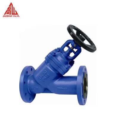 China WCB Cast Steel Y Type Bellow Seal Globe Valve for sale