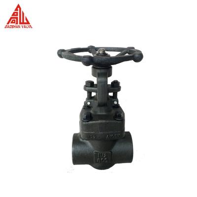 China Forged Steel Socket Welding Globe Valve 1