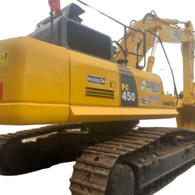 China Construction Digging Kotmatsu PC450 Almost Used Komatsu PC450LC-7 Second Hand Excavator With A Low Price for sale