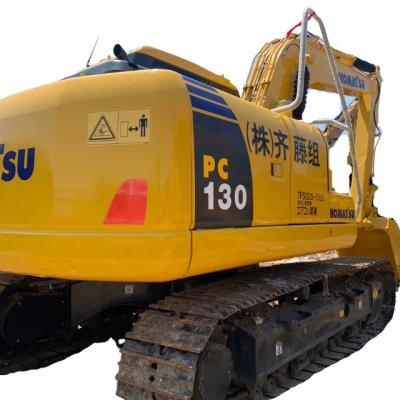 China 90% New Used Excavator Komatsu PC130-7 Compact Excavator With Low Price 0.53m² ³ for sale