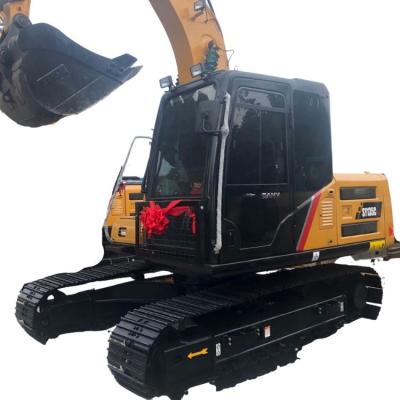 China Almost new used building\agriculture excavator SANY SY135C crawler excavator\construction small excavator for sale for sale