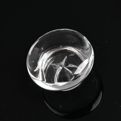 China New Product Crystal Knob Eco-Friendly Crystal Door Transparent Clean Handle Crystal Section for sale