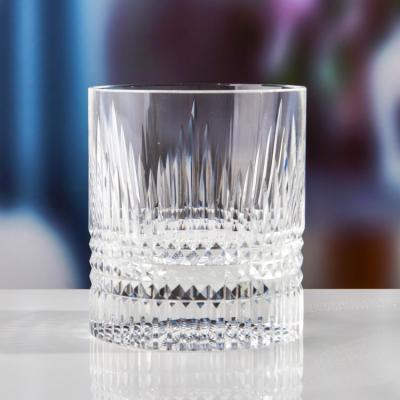 China Wholesale Europe Hot Selling Clear Whiskey Glass Fine Workmanship Crystal Tumbler for sale