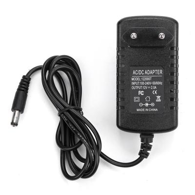 China Universal LED Lights AC 110-240V DC 9V 12V 24V 2A 3A Power Adapter Supply Charger Adapter Eu US For LED Light Strips CCTV for sale