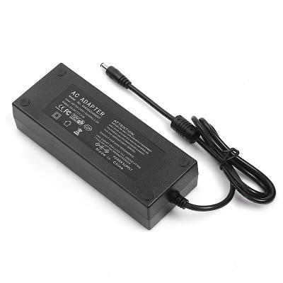 China Electrical Appliances HONGPOE Power Adapter Supply AC 110V/220V To DC 24V Lighting Transformer 5A LED Strip Power Adapter for sale