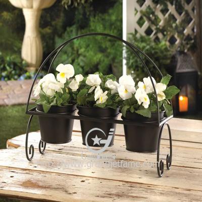 China Modern Colorful Type Garden Planter Small Flower Pot Flower Pots Metal Boxes for sale